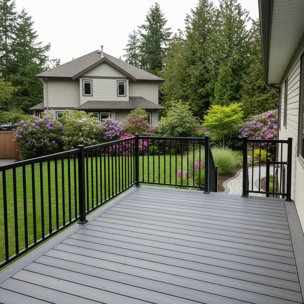 Deck Railing Installation